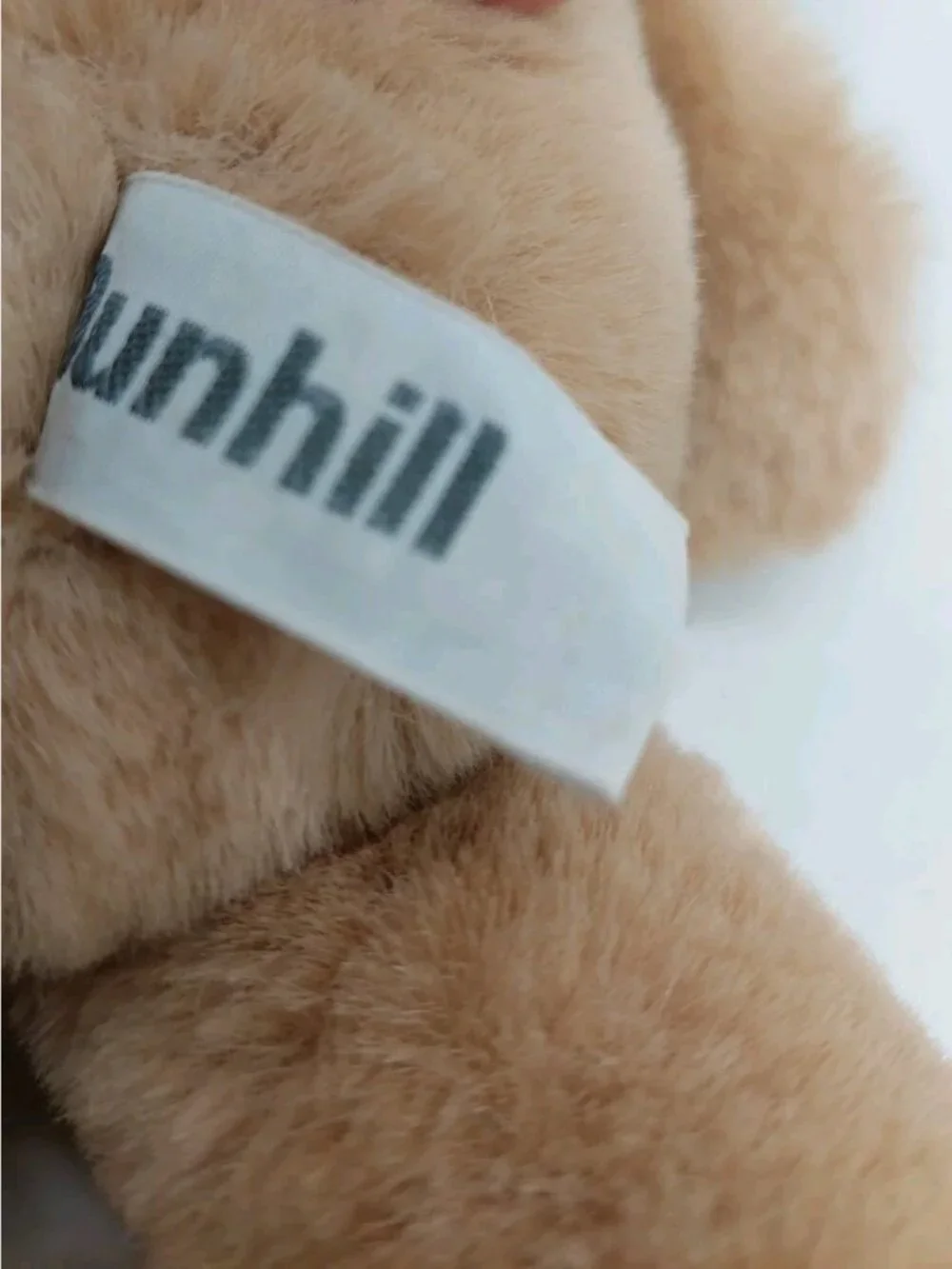 Russ Berrie Dog Puppy Plush Light Brown Dunhill Stuffed Animal 11” Vintage